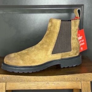 New! DIESEL D-Alabhama LCH Chelsea Boots | Otter | Luxe Suede | US 12/EU 45
